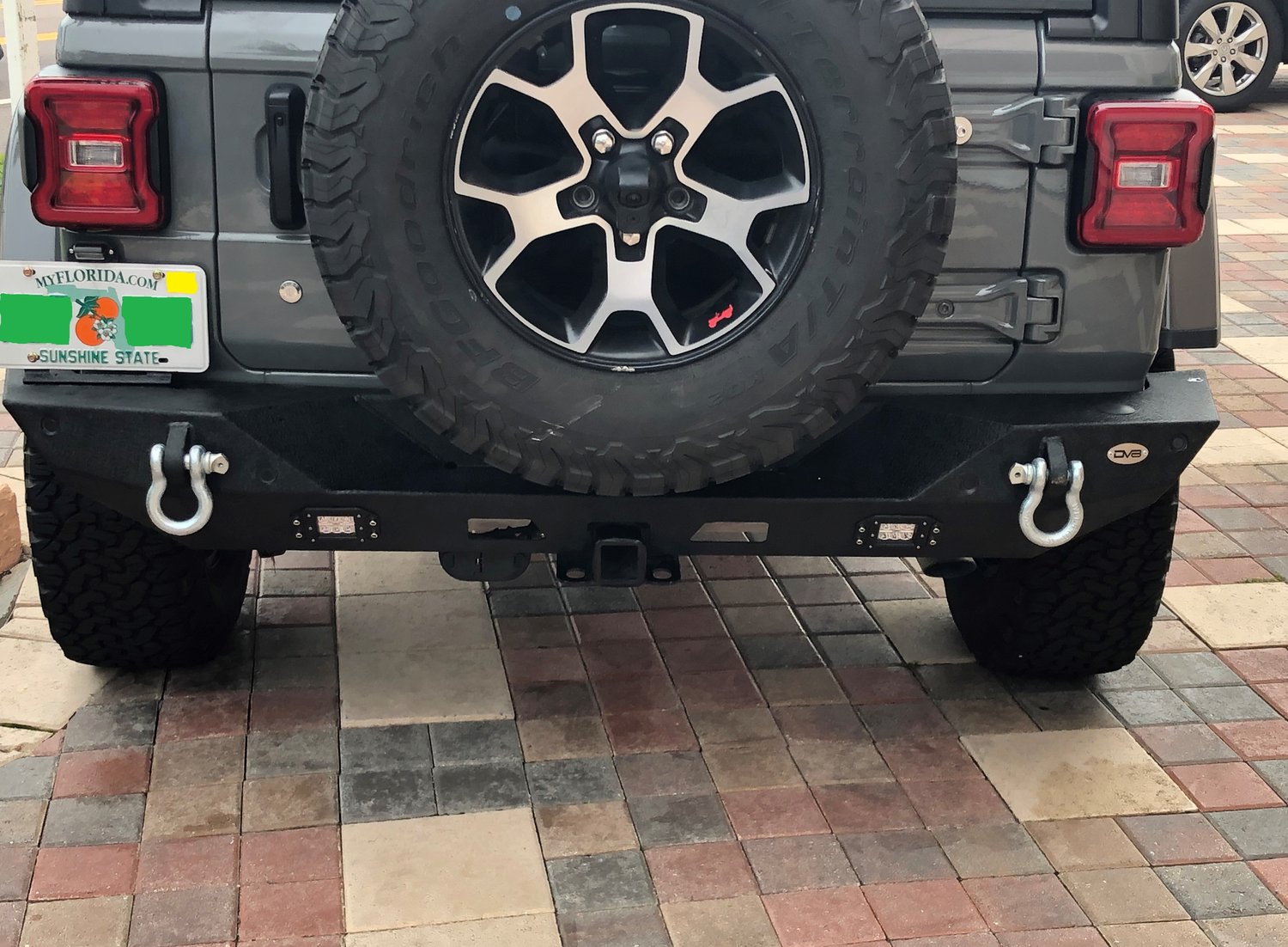 DV8 Offroad RBJL01 Full Length Rear Bumper with LED Lights for 1820